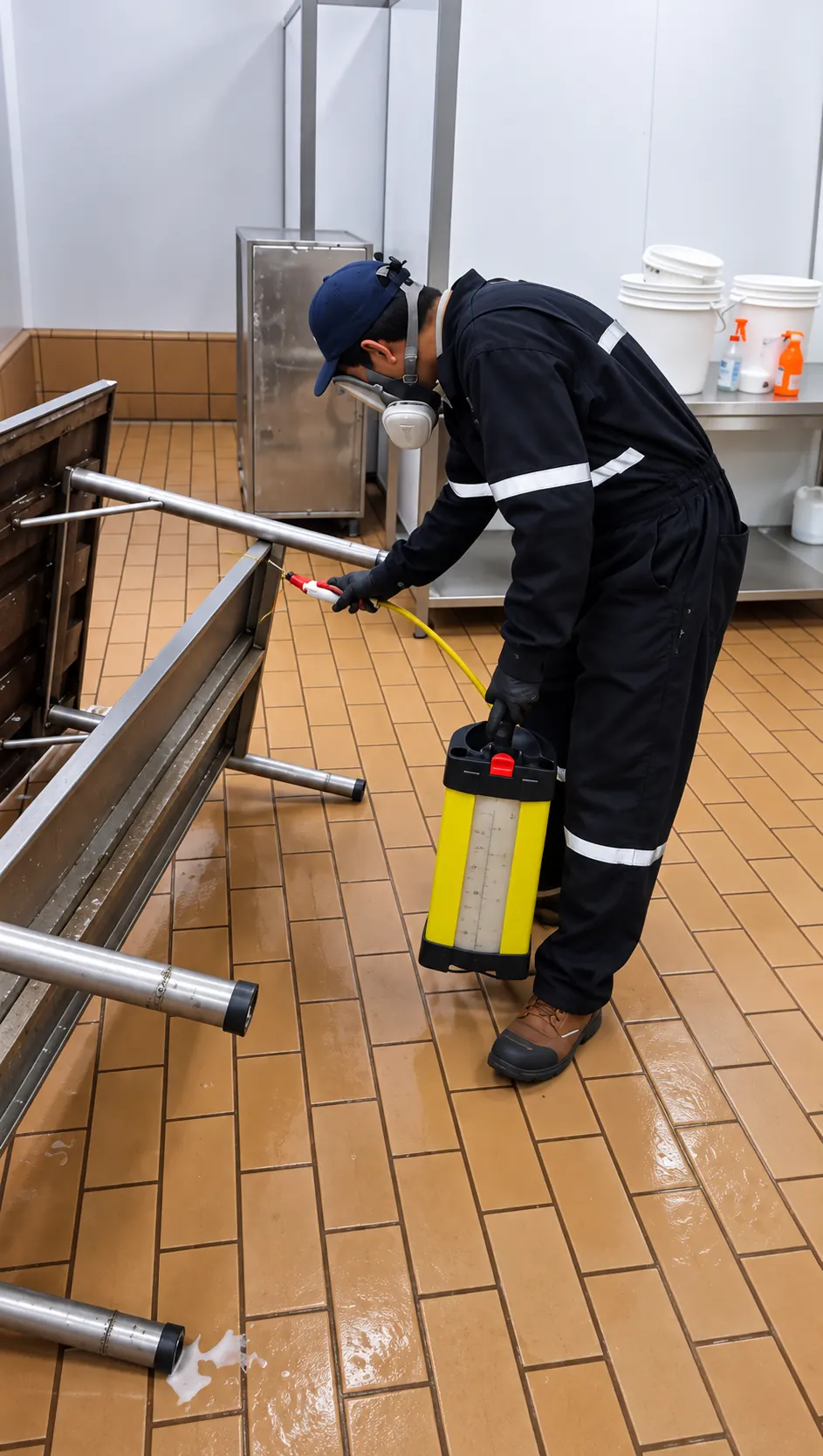 Desinsectación + Desinfección en cocinas